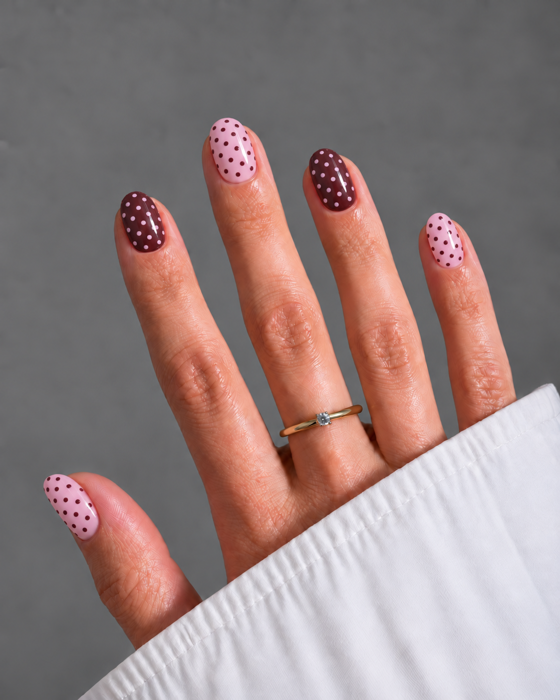 Choco Blush Dots
