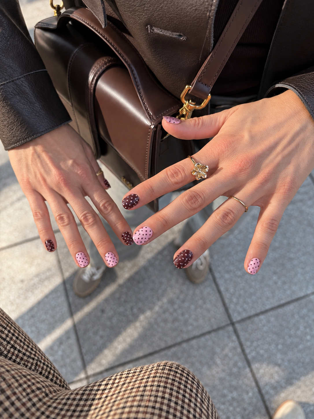 Choco Blush Dots